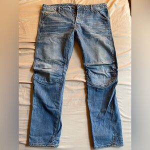 G-Star Men's Slim Fit Blue Jeans